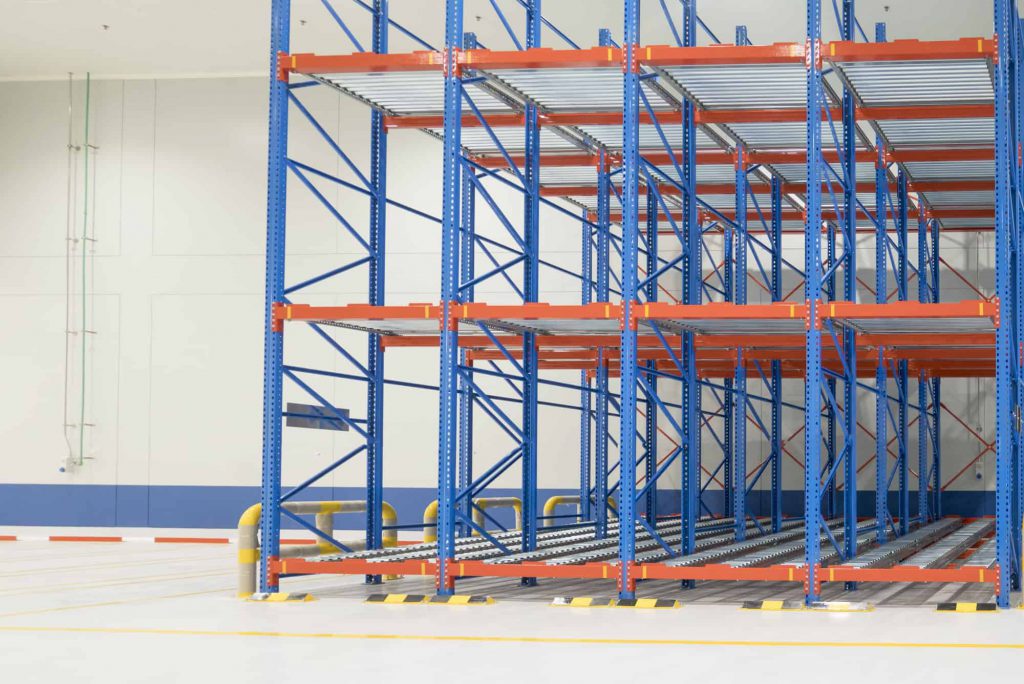 pallet racking types in a warehouse